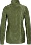 ANOTHER LABEL Dames Tops & T-shirts Charlot Top L s Groen - Thumbnail 6