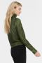 ANOTHER LABEL Dames Tops & T-shirts Charlot Top L s Groen - Thumbnail 7