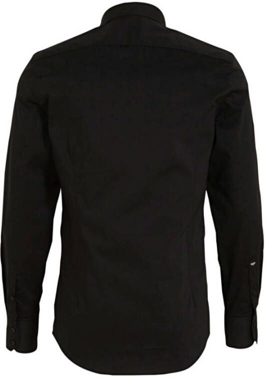 Antony Morato super slim fit overhemd zwart