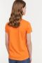 Anytime basic T-shirt oranje Meisjes Katoen Ronde hals 110 116 - Thumbnail 3