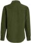 Anytime corduroy overhemd khaki Groen 104 | Overhemd van - Thumbnail 2