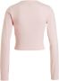 Anytime cropped sportshirt licht roze - Thumbnail 2
