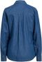 Anytime denim blouse met zakken blauw - Thumbnail 2
