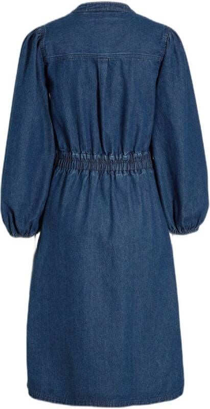 Anytime fashion denim jurk blauw - Foto 2
