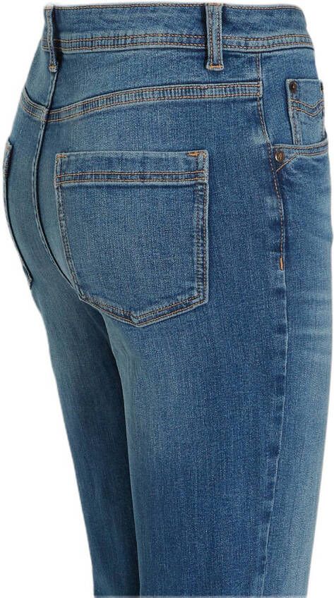 anytime high waist flared jeans blauw