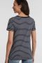 Anytime gestreepte T-shirt donkerblauw wit - Thumbnail 4