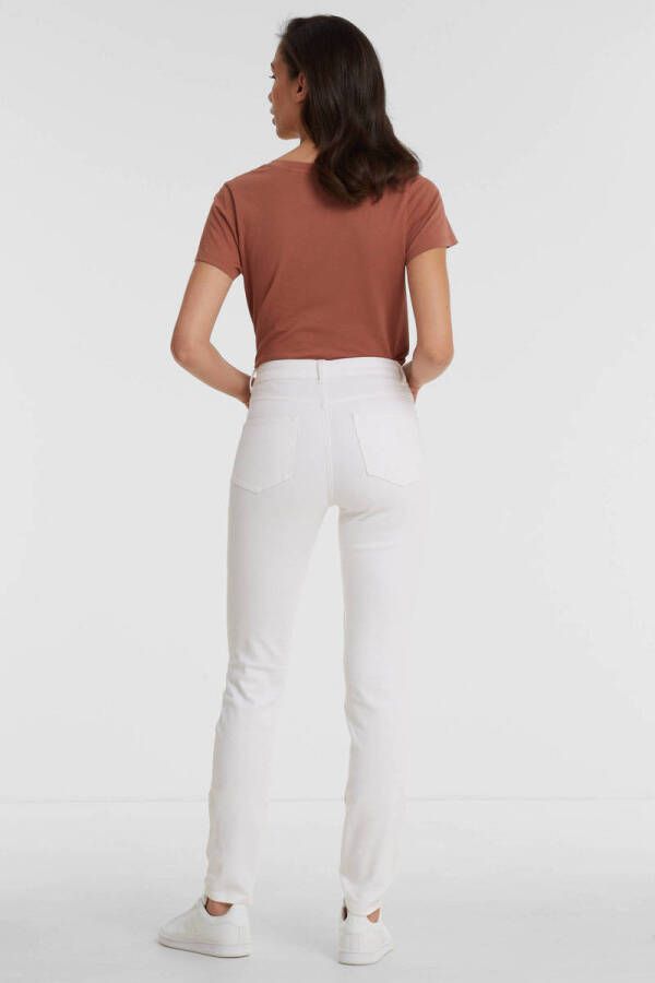 anytime high rise skinny jeans white