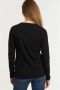 Anytime longsleeve T-shirt zwart - Thumbnail 3