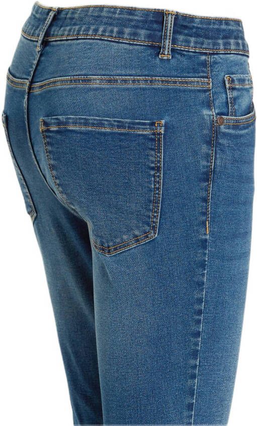 Anytime mid rise skinny jeans blauw - Foto 3