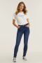 Anytime mid rise skinny jeans blauw - Thumbnail 3