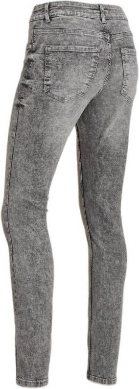 anytime mid rise skinny jeans grey