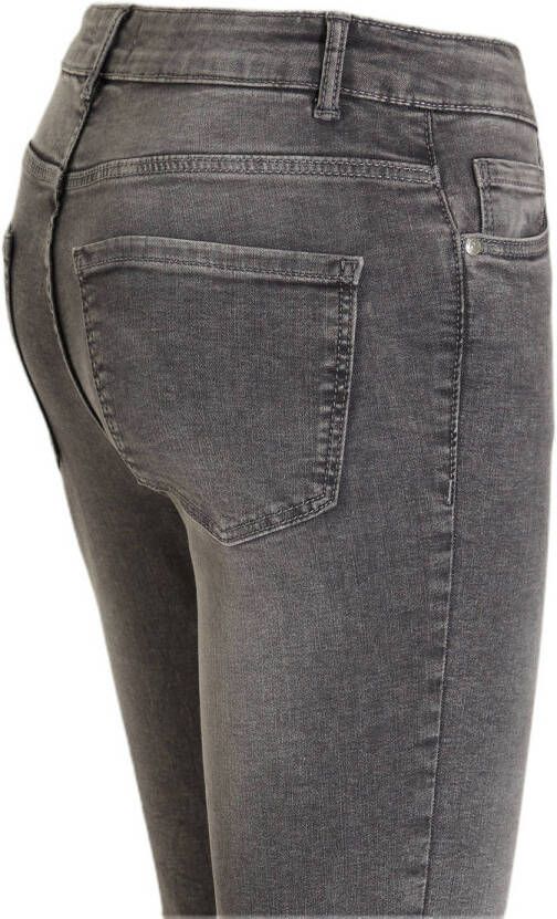Anytime mid rise skinny jeans grijs - Foto 3