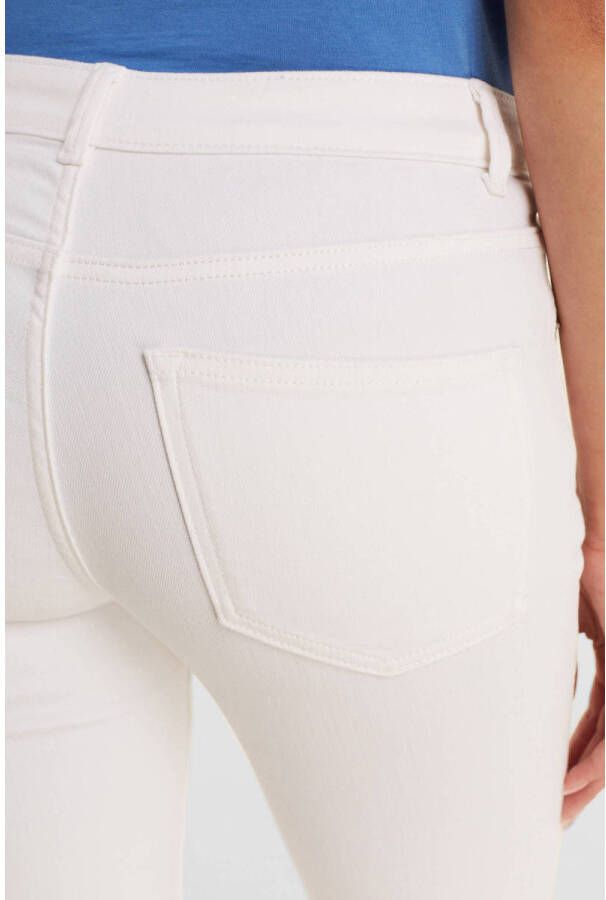 Anytime mid rise skinny jeans white - Foto 4