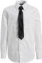 Anytime overhemd met stropdas wit Jongens Katoen Klassieke kraag Effen 110 - Thumbnail 3