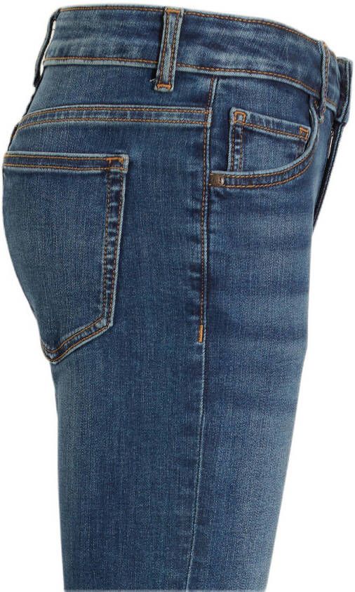 Anytime skinny jeans dark blue Blauw Jongens Stretchdenim 146 - Foto 2