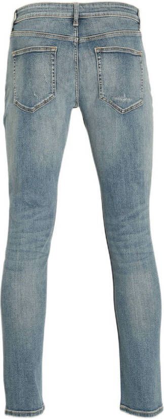 anytime slim fit jeans blauw