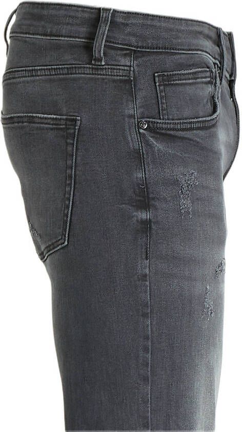 Anytime slim fit jeans donkergrijs - Foto 3