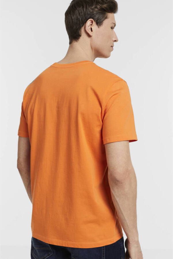 Anytime T-shirt oranje - Foto 3