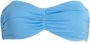 Anytime voorgevormde strapless bandeau bikinitop blauw - Thumbnail 2