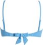 Anytime voorgevormde strapless bandeau bikinitop blauw - Thumbnail 3