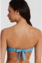 Anytime voorgevormde strapless bandeau bikinitop blauw - Thumbnail 4