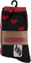 Apollo sokken met all-over-print set van 10 zwart rood Katoen 23-26 - Thumbnail 2