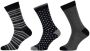 Apollo giftbox sokken met all-over-print set van 3 donkerblauw - Thumbnail 2