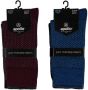 Apollo sokken met stippen set van 6 zwart - Thumbnail 2