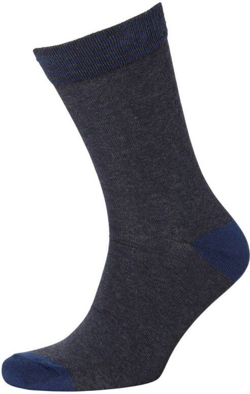 Apollo sokken set van 10 blauw donkerblauw
