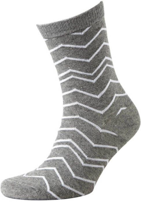 Apollo sokken set van 10 grijs
