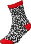 Apollo sokken met all-over print set van 10 rood Meisjes Katoen Mixprint 23-26 - Thumbnail 3