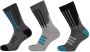 Apollo sokken set van 6 blauw Katoen Streep 23-26 - Thumbnail 2