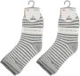 Apollo sokken set van 6 grijs wit Multi Meisjes Stretchkatoen All over print 56-68 - Thumbnail 2
