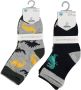 Apollo sokken met all-over print set van 6 multi Katoen All over print 56-68 - Thumbnail 2
