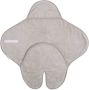 Baby's Only wikkeldeken met voetjes Cozy autostoel 0+ 5-puntsgordel urban taupe Beige - Thumbnail 2