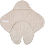 Baby's Only wikkeldeken met voetjes Cozy autostoel 0+ 5-puntsgordel warm linen Ecru - Thumbnail 2