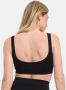 Bamboo Basics voorgevormde naadloze bh top Fleur met bamboe zwart - Thumbnail 3