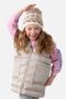 Barts gebreide muts Mayao met all-over print ecru - Thumbnail 3