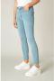 Base Level high waist skinny jeans Ann lichtblauw - Thumbnail 3
