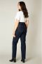 Base Level Curvy high waist straight leg jeans Ayda dark denim - Thumbnail 2
