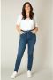 Base Level Curvy push-up slim fit jeans Joya medium light denim - Thumbnail 2