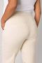 Base Level Curvy cropped tapered fit broek Yoella light beige - Thumbnail 3