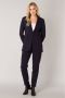 Base Level getailleerde blazer Yace donkerblauw - Thumbnail 2