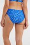 BEACHWAVE bikinibroekje met zebraprint blauw - Thumbnail 4