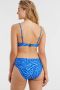 BEACHWAVE bikinibroekje met zebraprint blauw - Thumbnail 5