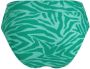 BEACHWAVE bikinibroekje met zebraprint groen - Thumbnail 2