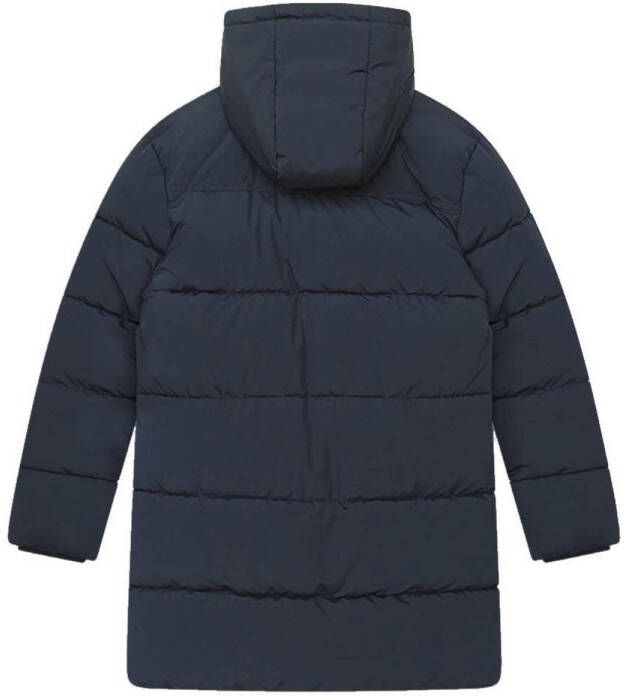 Bellaire gewatteerde winterjas van gerecycled polyester donkerblauw