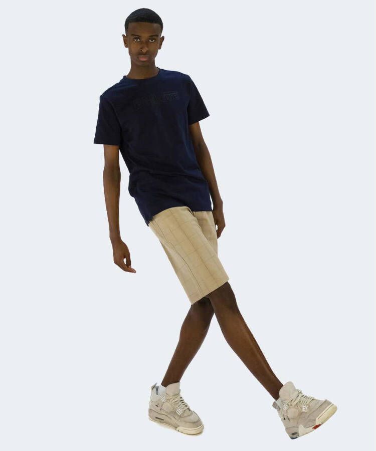 Bellaire T-shirt met logo donkerblauw