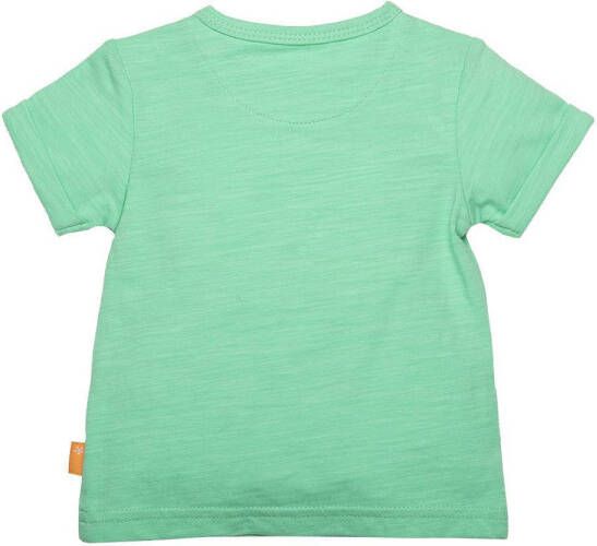 BESS baby T-shirt met tekst groen