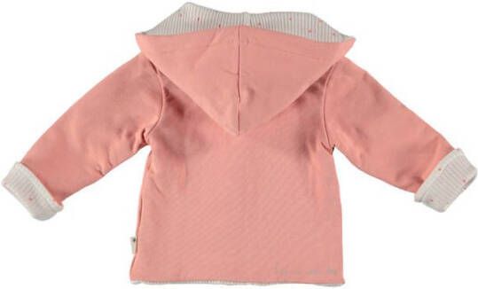 BESS reversible vest roze ecru